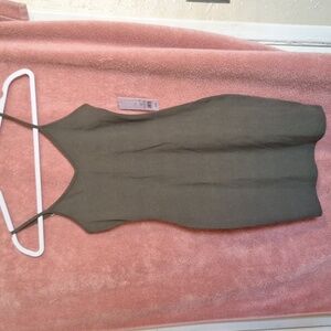 Wild Fable Olive Green Sleeveless Tank Dress Size S